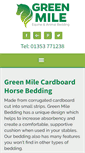 Mobile Screenshot of cardboardbedding.co.uk